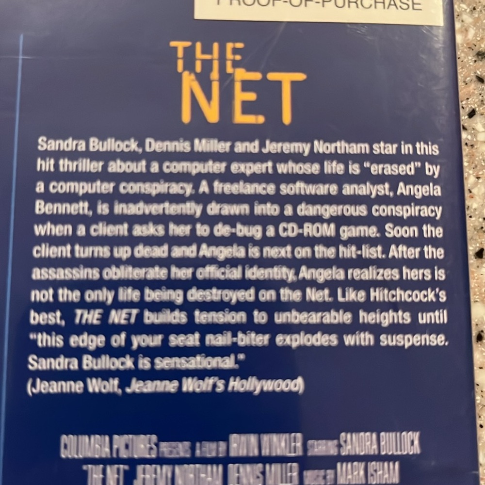 SANDRA BULLOCK: 28 Days and The Net Double Feature DVD - Picture 7 of 8